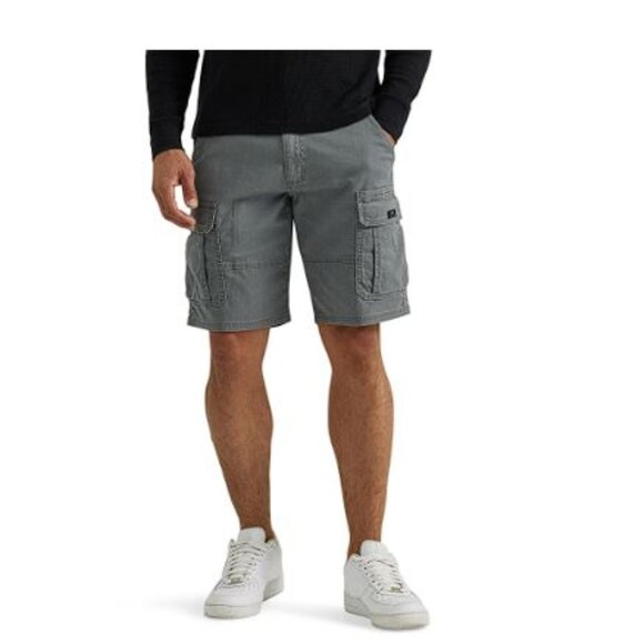 BRAND NEW Men's and Big Men's Stretch Cargo Shorts Pewter - Picture 1 of 7